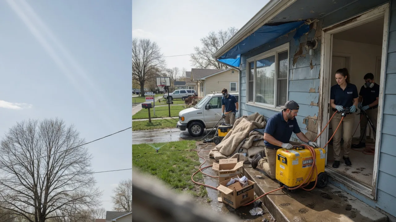 Basement Flood Cleanup in Hulen, KY near me